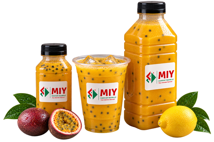Passion Fruit and Lemon Juice