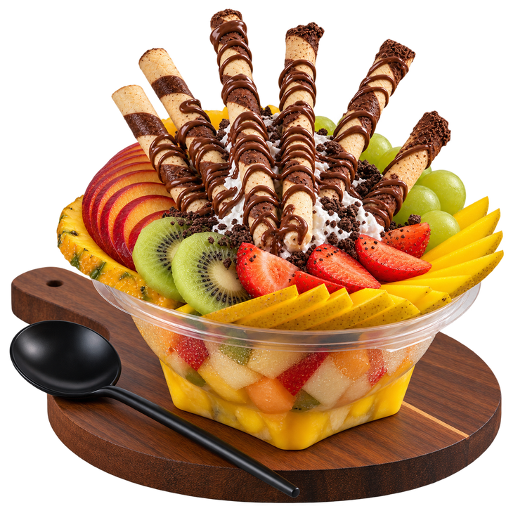 Chocolate Fingers Fruit Salad