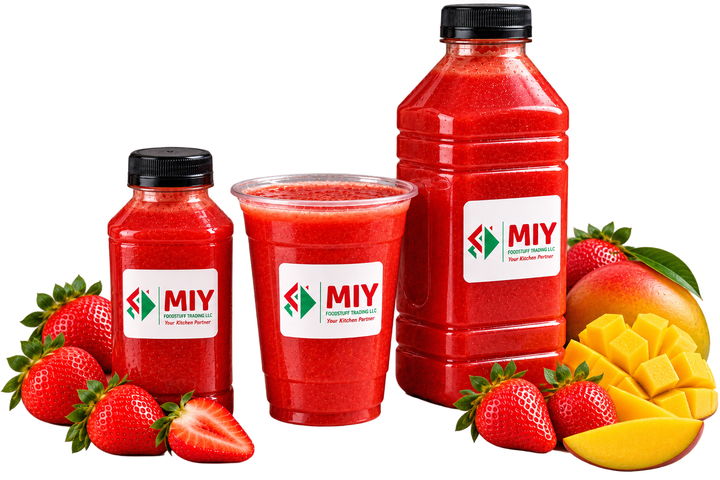 Mango and Strawberry Juice