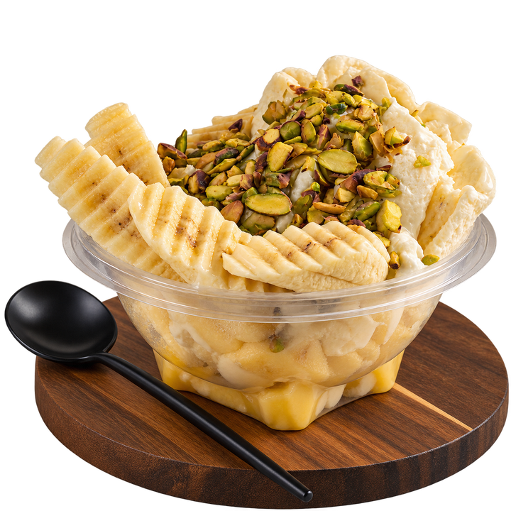 Arabic Qeshta Plate with Banana